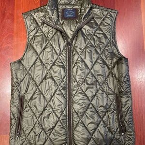 Paul & Shark Quilted Dark Green Vest